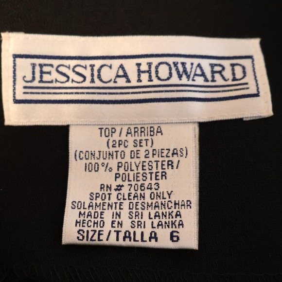 Vtg Jessica Howard Textured Jacket Maxi Dress Set Evening Formal NYE 90s Size 6 - Picture 4 of 16